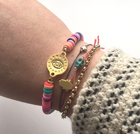 Vintage Moon Wish Bracelet