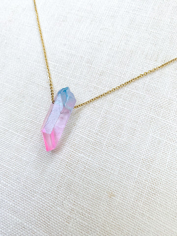 Cosmic Love Unicorn Quartz Necklace